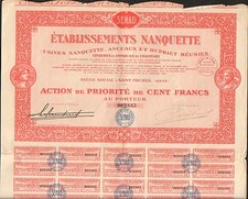 Ets NANQUETTE, Foundries & Heater (SAINT-MICHEL AISNE) (I)