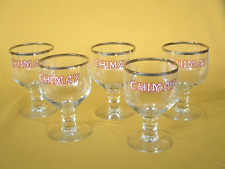 5 Verres  à  Bière  CHIMAY