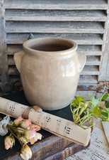 ANCIEN  POT GRES BEIGE CRUCHE