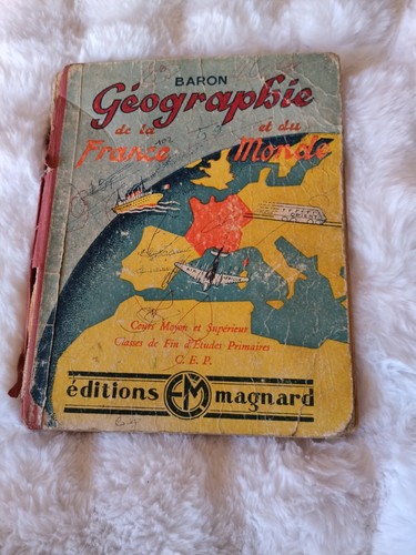 Livre scolaire ancien