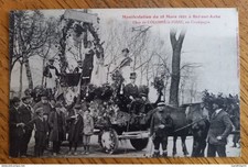 Bar sur Aube - Manifestation de 1921 - Char de Colombé la Fosse, en Champagne -