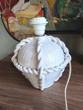 ANCIEN PIED DE LAMPE TERRE