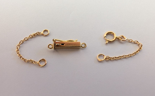 Ancien fermoir collier en - de,