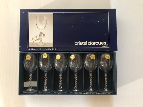 Verres cristal arques - 6,