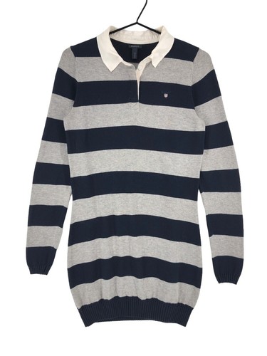 Gant robe col rayé - robe,