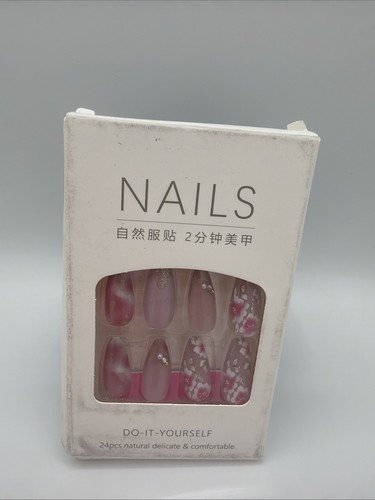 Capsules ongles rose - capsules, dégradé