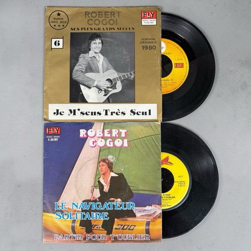 Lot vinyles 45t robert cogoi - robert,