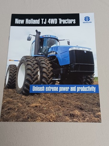 New holland tractor 4wd - new,