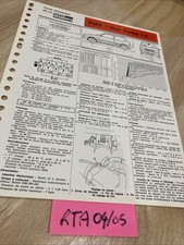 Fiche technique automobile Fiat UNO Turbo IE édition 1986 RTA