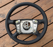 NEW Leather Steering Wheel for Porsche Boxster 986 911 996 993 96-00 Blue Dot