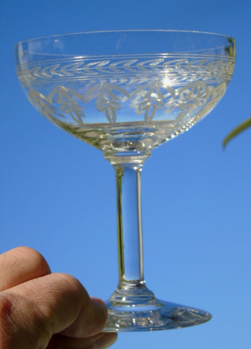 Coupe champagne cristal - coupe, en