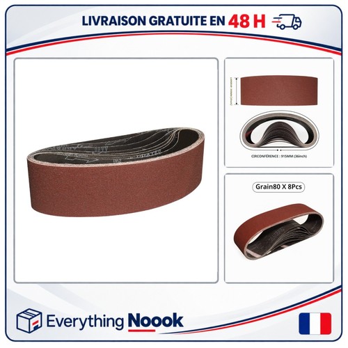 Bandes abrasives 100x915 - abrasives, mm