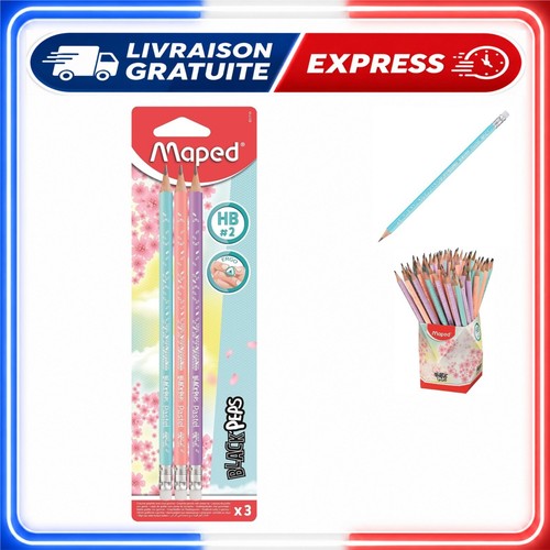 Crayons papier maped hb - crayons, à