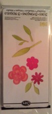 ensemble de matrices sizzix sizzlits 3 fleurs et feuilles moyennes #5 par Dena Designs PRIX CONSEILLÉ 14,99 £