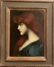 J.Henner Tableau Ancien Huile