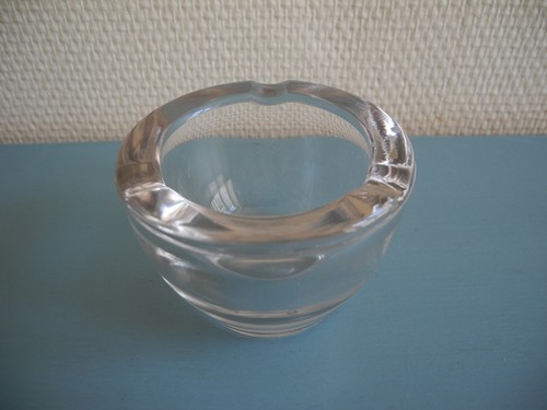 Ancien cendrier verre zignago - ancien,