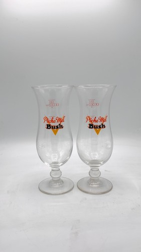 Verres biere bush peche - biere,