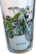 1 Verre à  moutarde MOTO BSA 750 AMORA