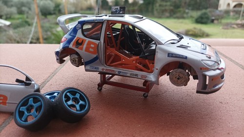 Tamiya peugeot 206 wrc - tamiya,