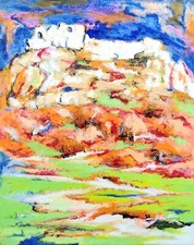 Painting castle of Montségur