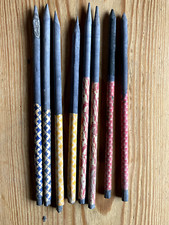 lot de 8 mines - anciens crayons à ardoise