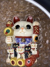 Maneki Neko Childhood, Beckoning Cat, Daruma Gavel, Piggy Bank, Prayer For Succe