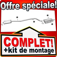 Ligne pot d'échappement pour