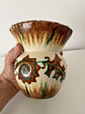 Vase Quimper signé Paul Fouillen.