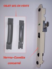 Poussoir de serrure pour baie