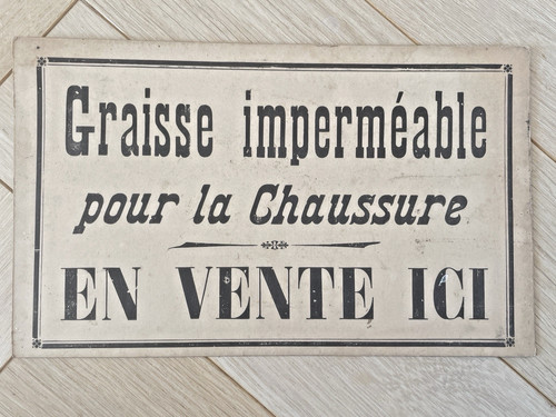 Ancien carton publicitaire - publicitaire,