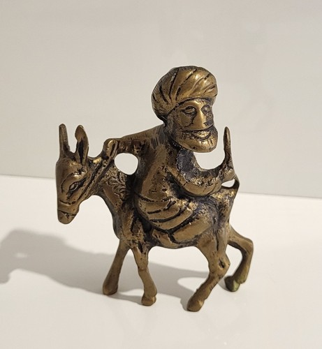 Petite sculpture cavalier - , en