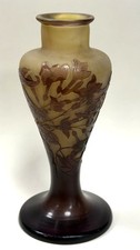 VASE GALLE A DECOR FLORAL