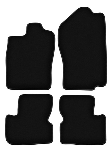 Tapis sol velours noir - de,