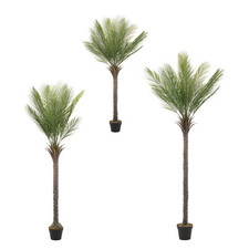 Palmier artificiel plante décoration pour intérieur extérieur 150-210cm au choix