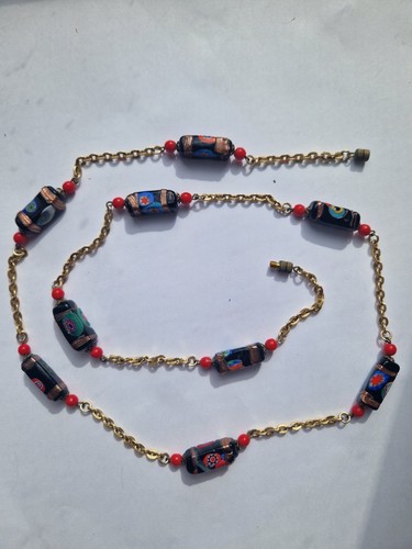 Collier sautoir ancien - sautoir,