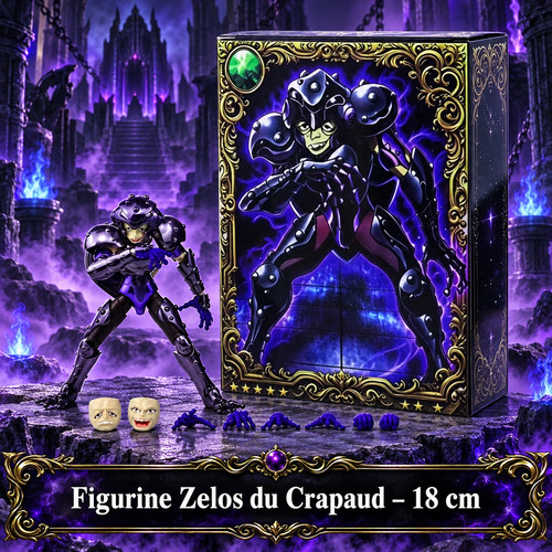 Saint seiya zelos crapaud - du,
