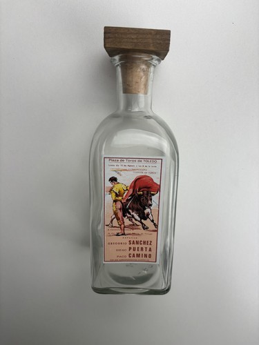 Bouteille vintage décorative
