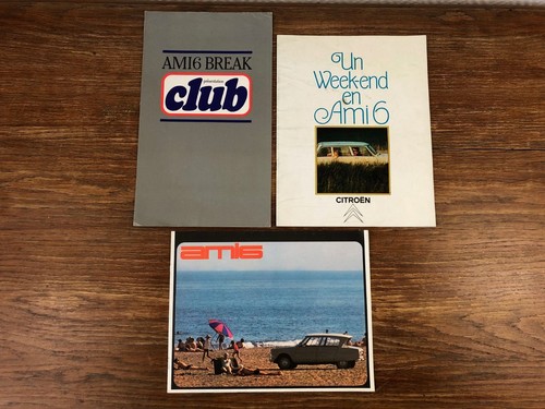 Brochures automobile - 3x,