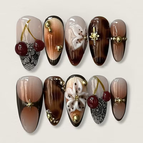 Faux ongles vintage - ongles, 3d