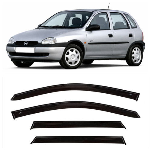Tape window visors - window,