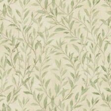 SANDERSON CURTAIN  FABRIC DESIGN  "Osier" 3.2 METRES WILLOW/CREAM LINEN BLEND