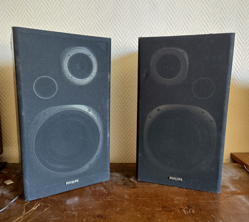 Paire enceintes philips lsb - d'enceintes,