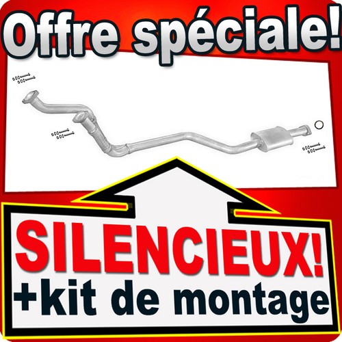 Silencieux avant pour - avant, mercedes