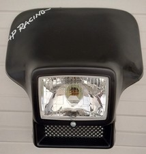 Plaque phare NOIRE HONDA 250