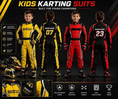 Kids karting suit cik fia - suit, /