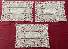 Lot de 3 jolis napperons