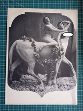 BK051 Photo Revue le nu aesthetique circa 1905 BE Etude de nu - Emile Bayard