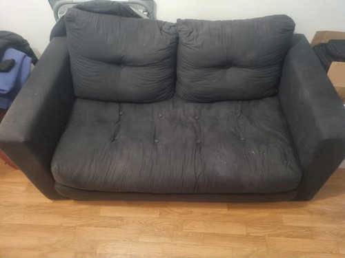 Canapé futon marque - futon, noir