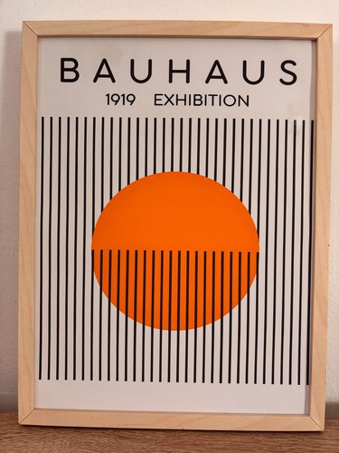 Toile décorative bauhaus 1919 - bauhaus,