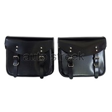 Sac En Cuir Noir Brillant D8